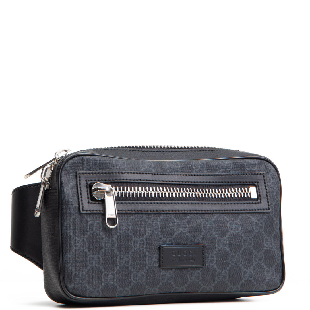 GU GG Black Small Belt Bag