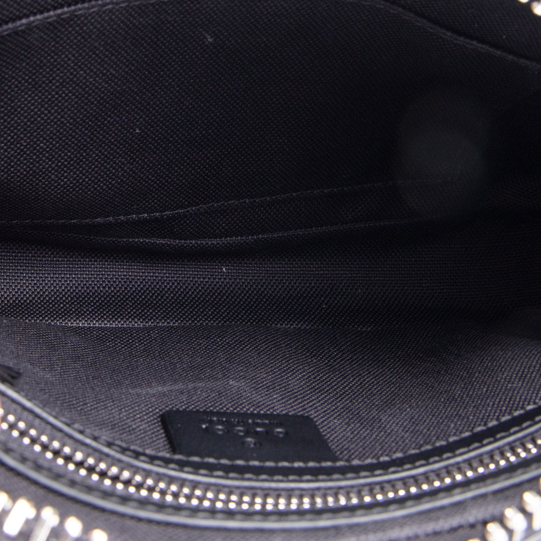 GU GG Black Small Belt Bag