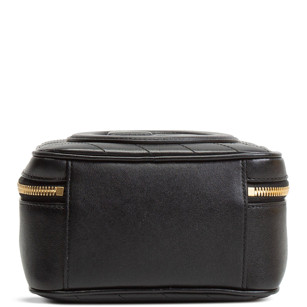 GU Leather Blondie Top Handle - Black