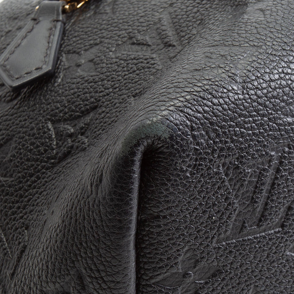 LV Monogram Empreinte Montsouris Backpack - Black