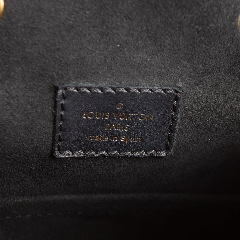 LV Monogram Empreinte Montsouris Backpack - Black