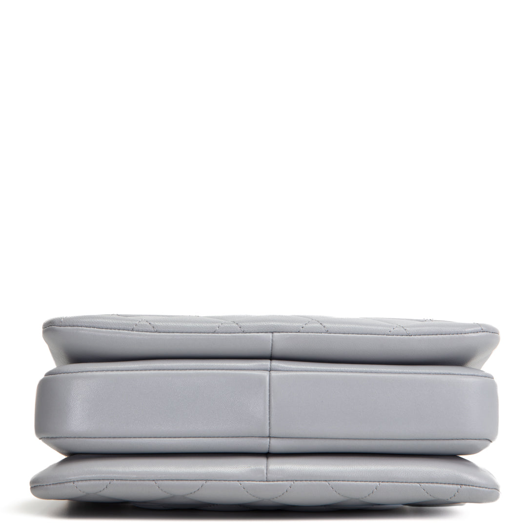 CH Trendy CC Small Flap Bag - Light Grey