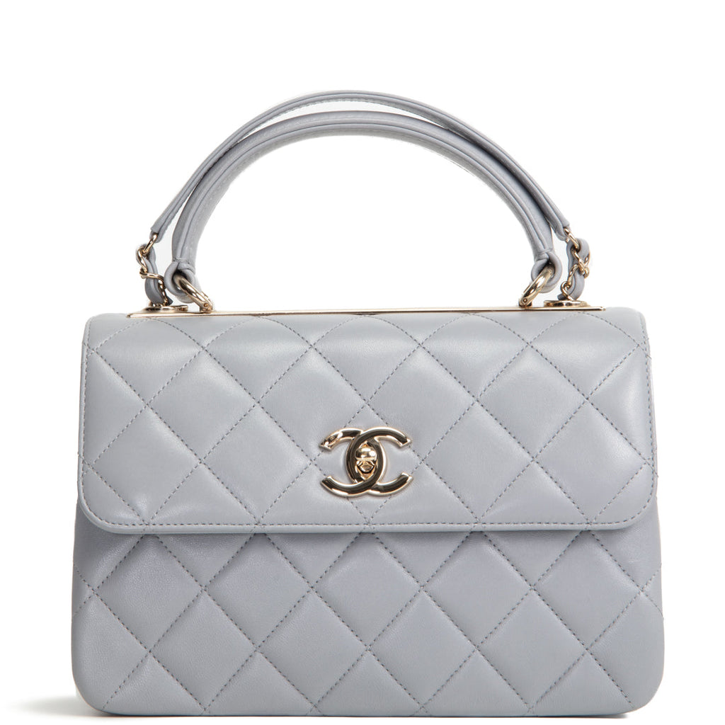 CH Trendy CC Small Flap Bag - Light Grey