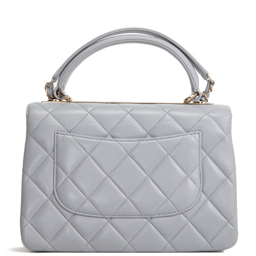 CH Trendy CC Small Flap Bag - Light Grey