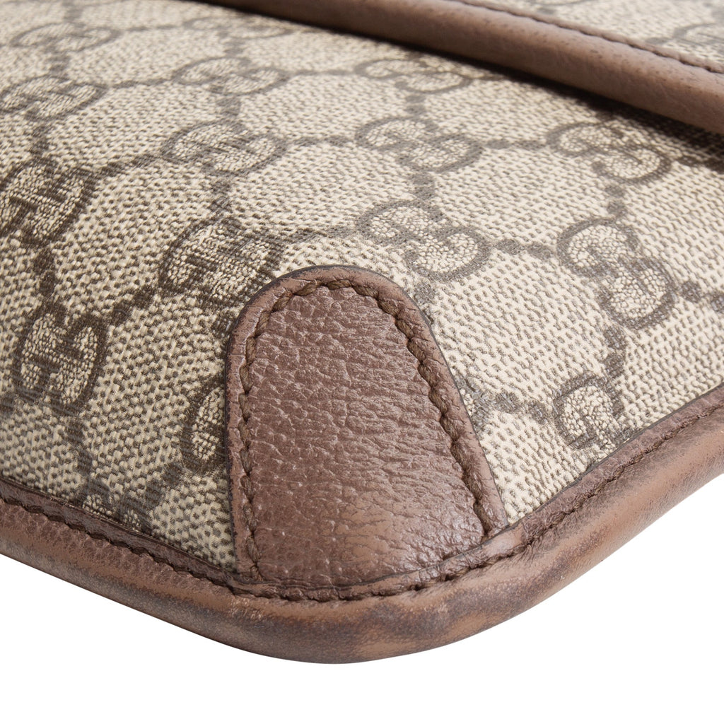 GU Neo Vintage Web Belt Bag Brown