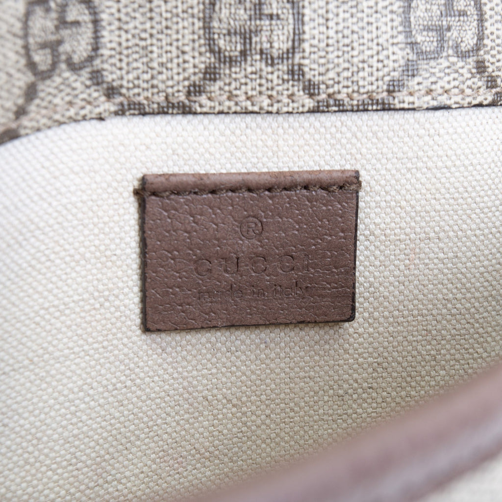 GU Neo Vintage Web Belt Bag Brown