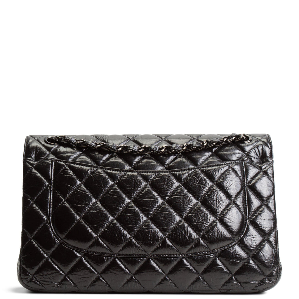 CH Classic Crinkle Double Jumbo Flap - Black