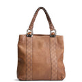 GU Guccissima Bamboo Leather Handbag- Brown OUTLET FINAL SALE