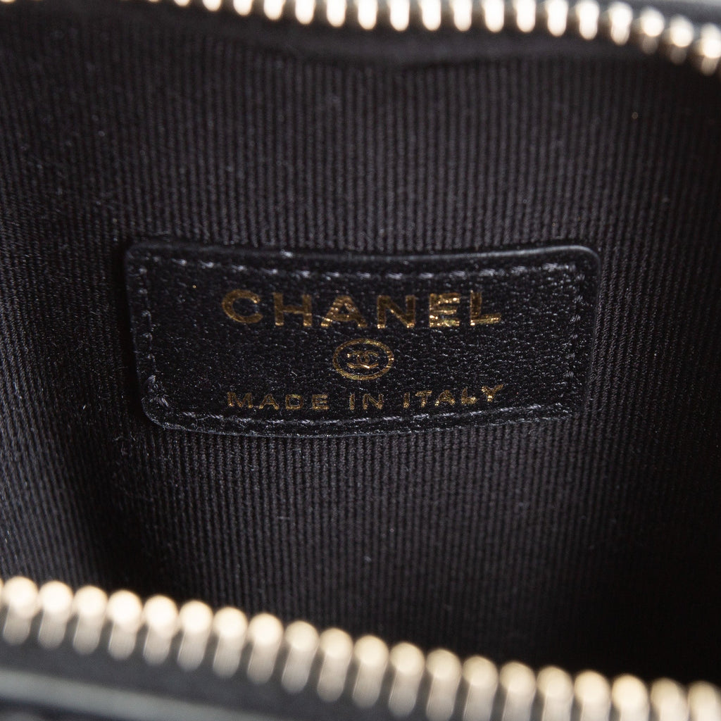 CH Mini CC In Love Heart Belt Bag - Quilted Lambskin