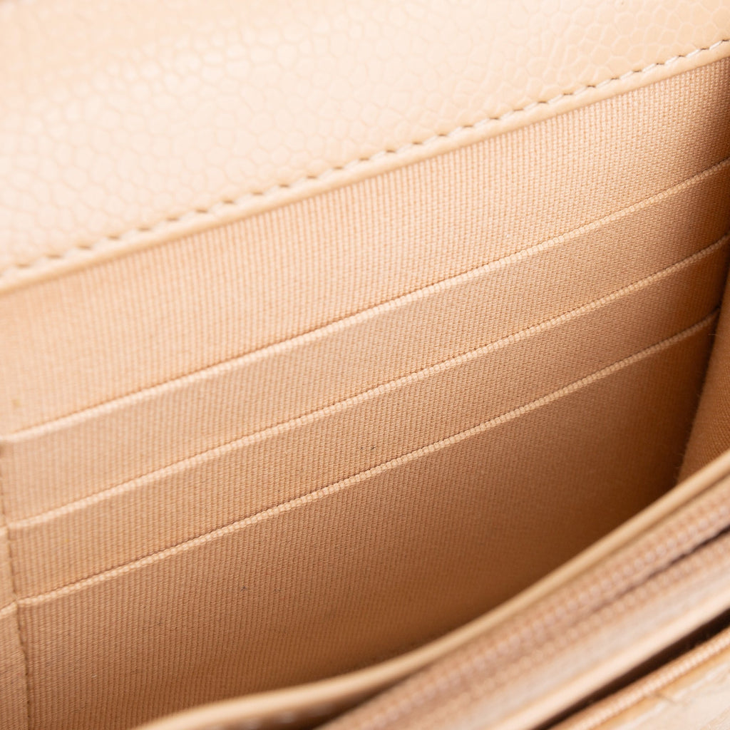 CH Caviar Wallet on Chain - Beige
