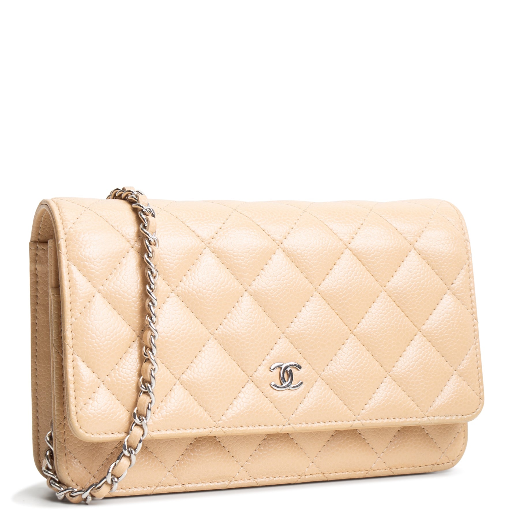 CH Caviar Wallet on Chain - Beige