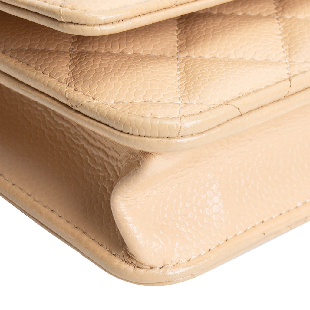 CH Caviar Wallet on Chain - Beige