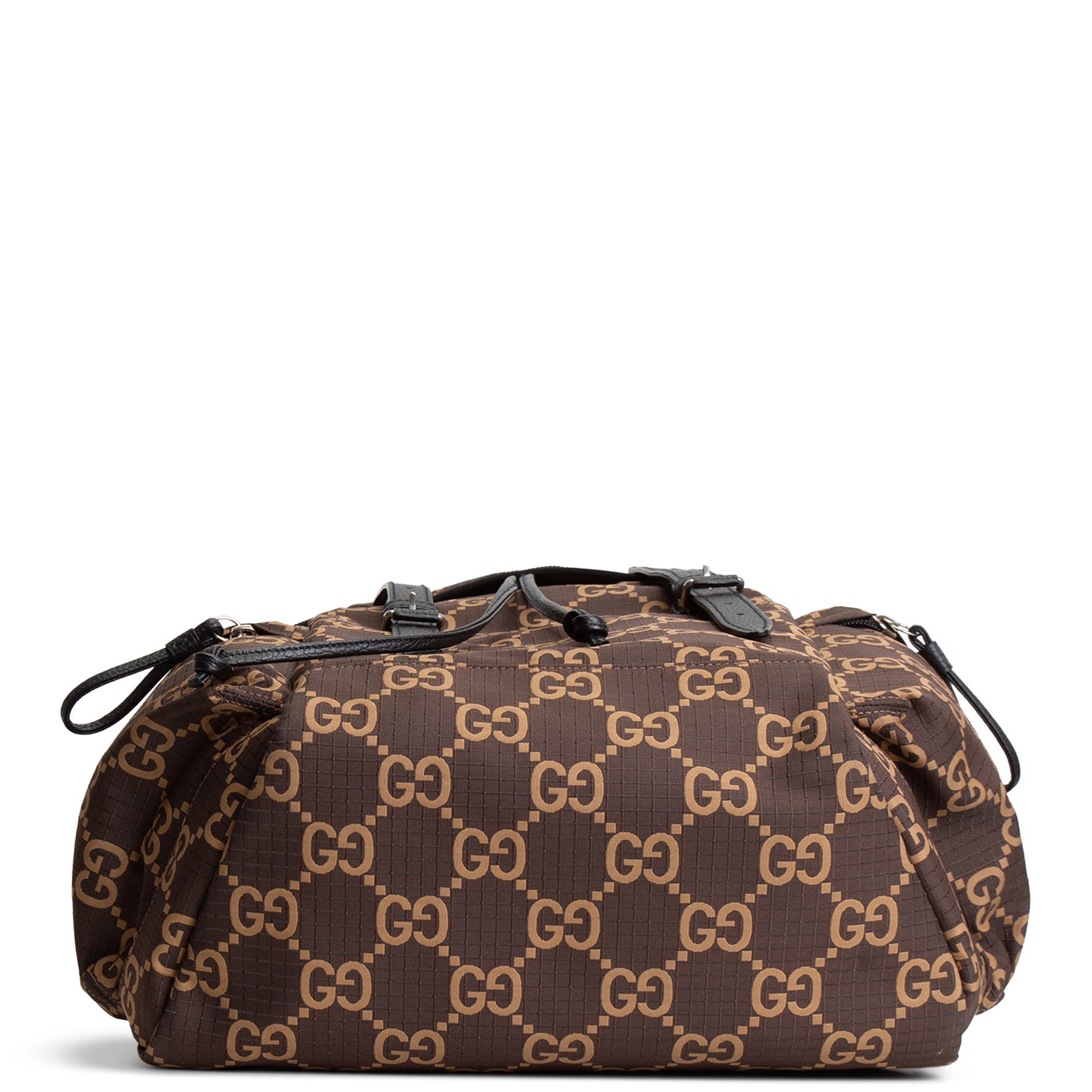 GU GG Nylon Ripstop Backpack - Brown