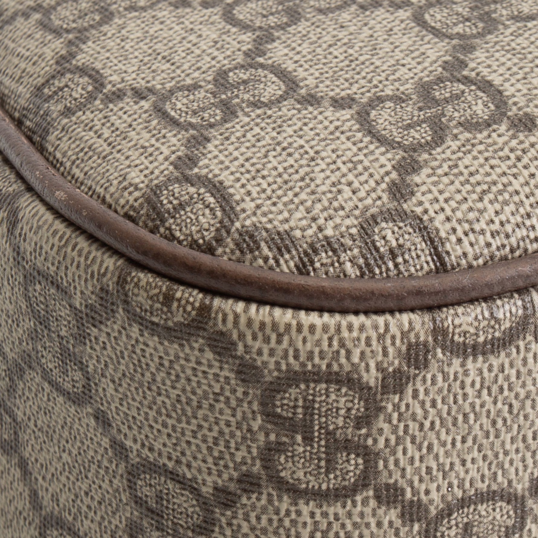 GU GG Supreme Ophidia Small Shoulder Bag - Beige & Ebony