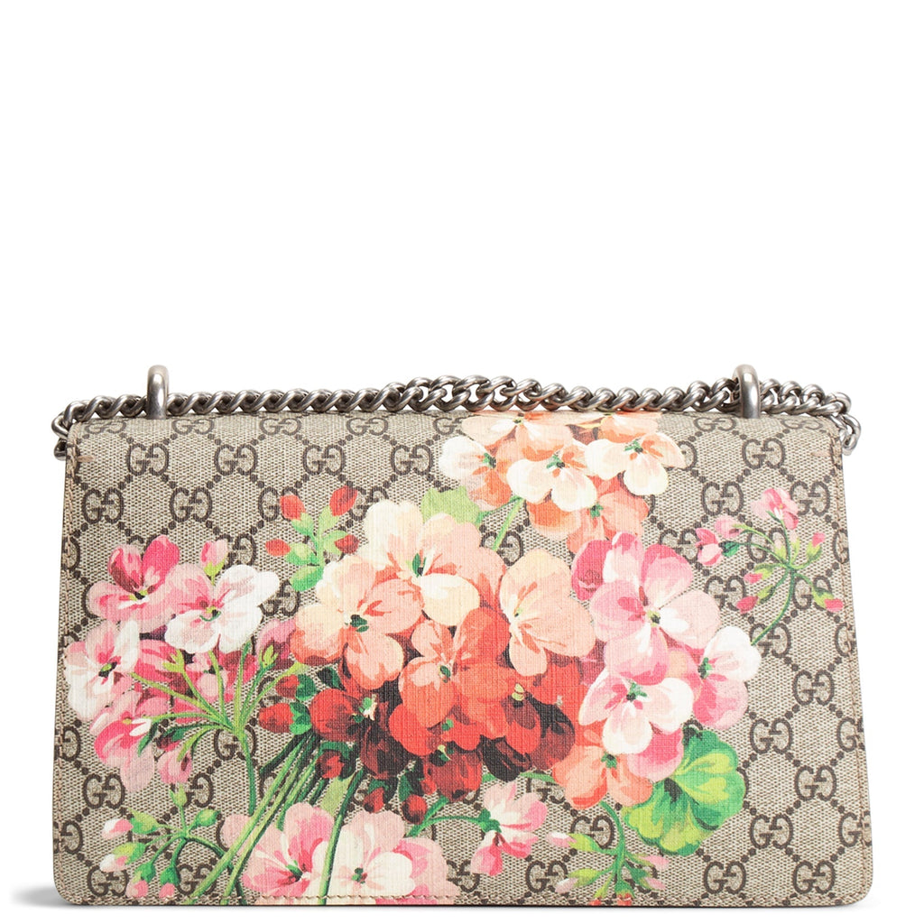 GU Small GG Supreme Blooms Dionysus Shoulder Bag - Pink
