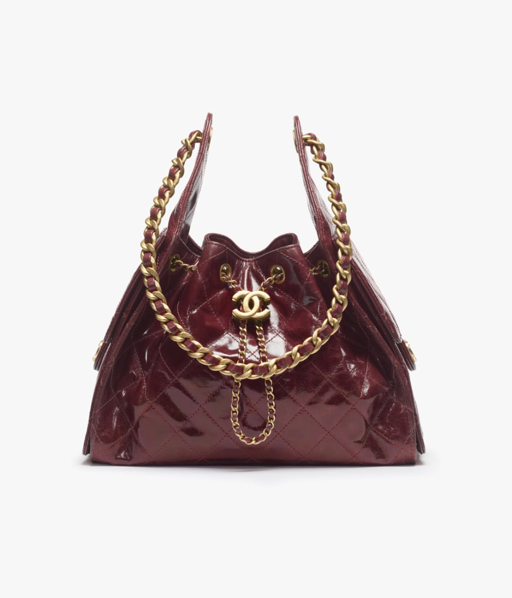 CH 25 Small Handbag Burgundy