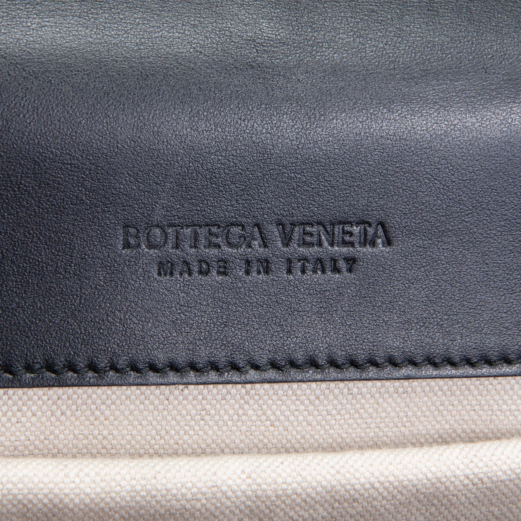 BT VENETA Leather Intrecciato Back To School Backpack - Black