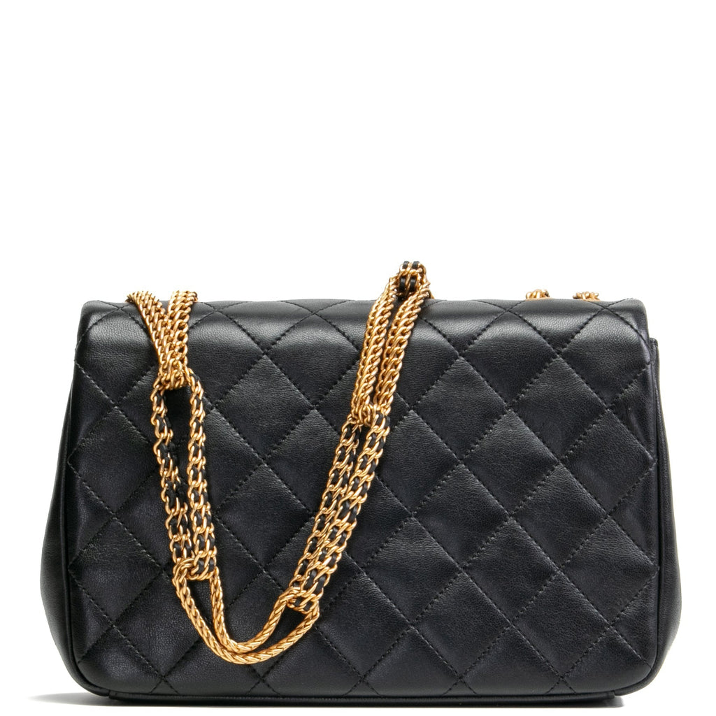 CH On And On Flap Bag - Black