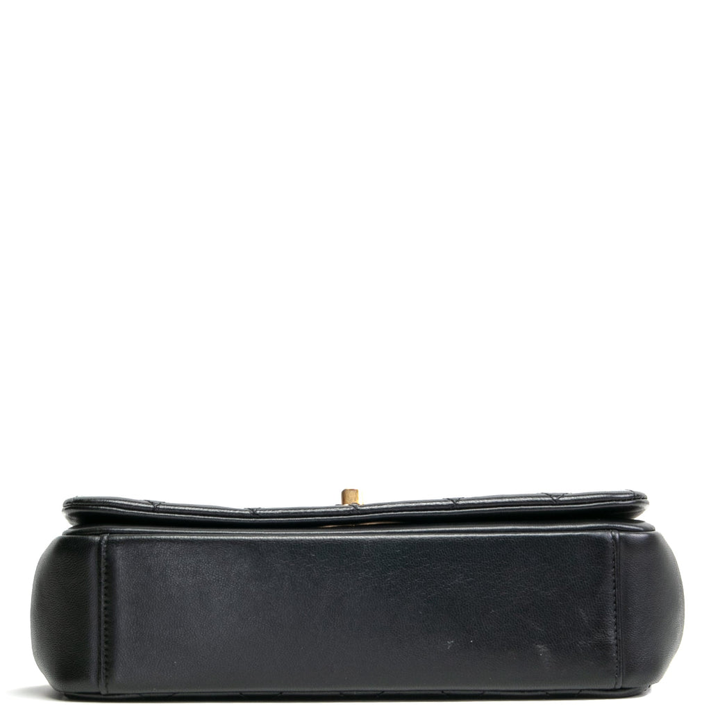 CH On And On Flap Bag - Black