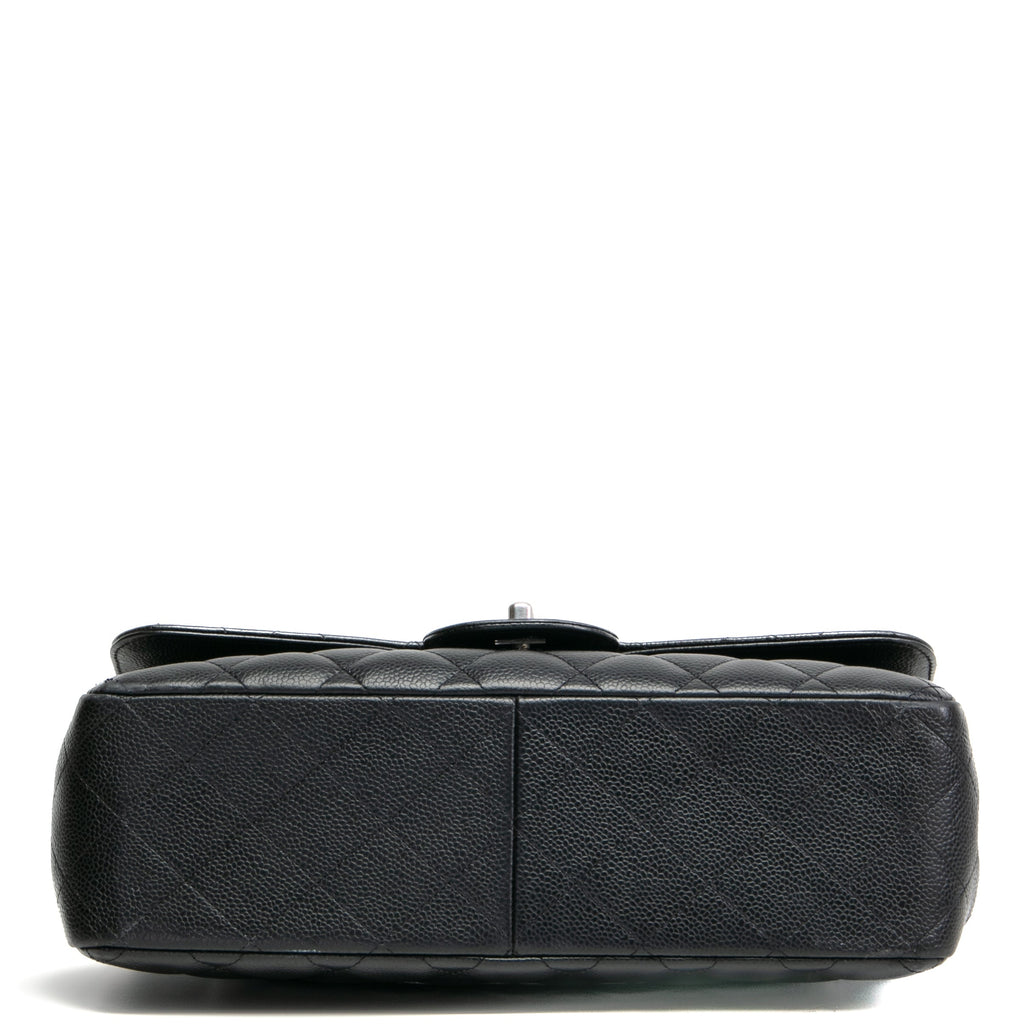 CH Caviar Classic Jumbo Double Flap - Black
