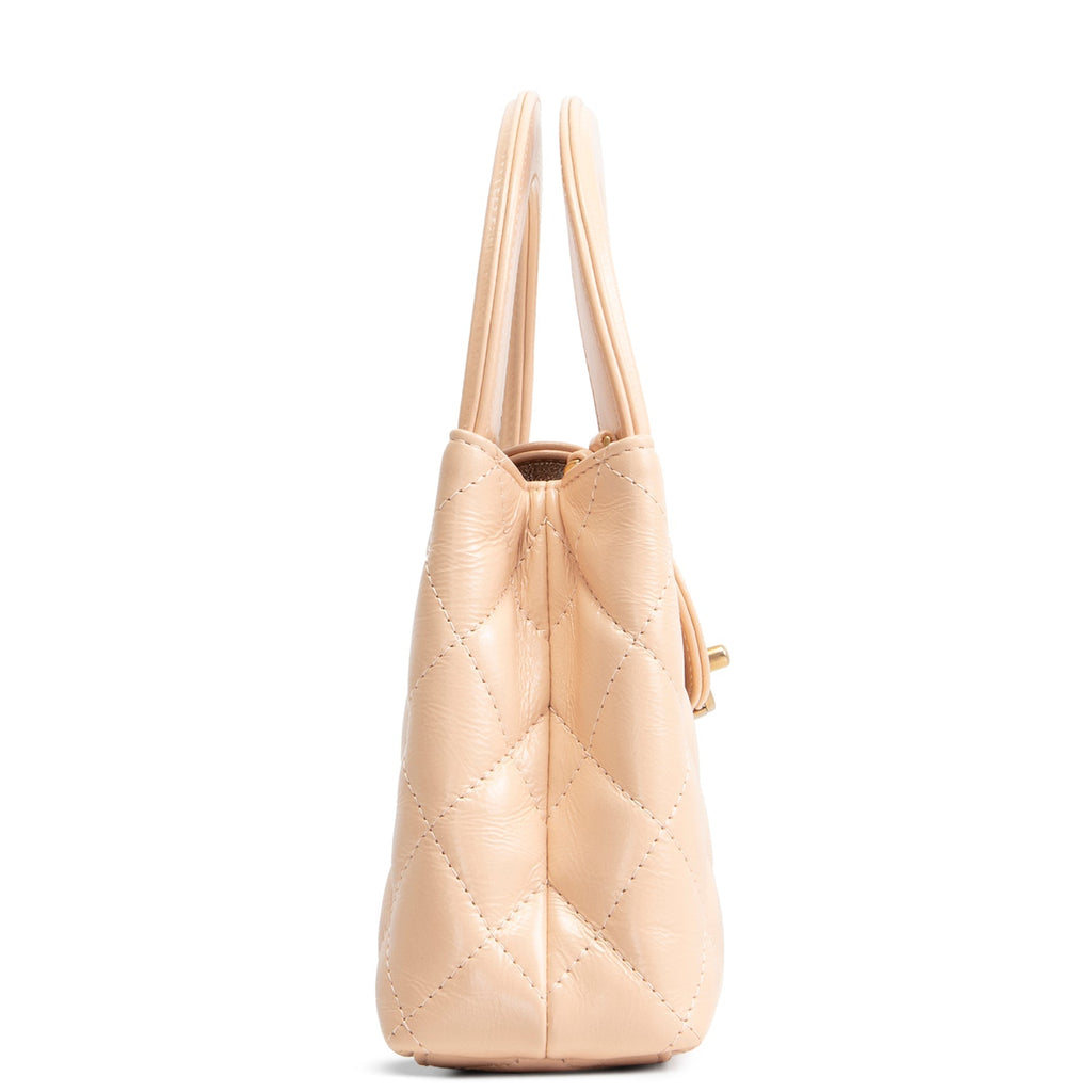 CH Shiny Aged Calfskin Nano Kelly Shopper