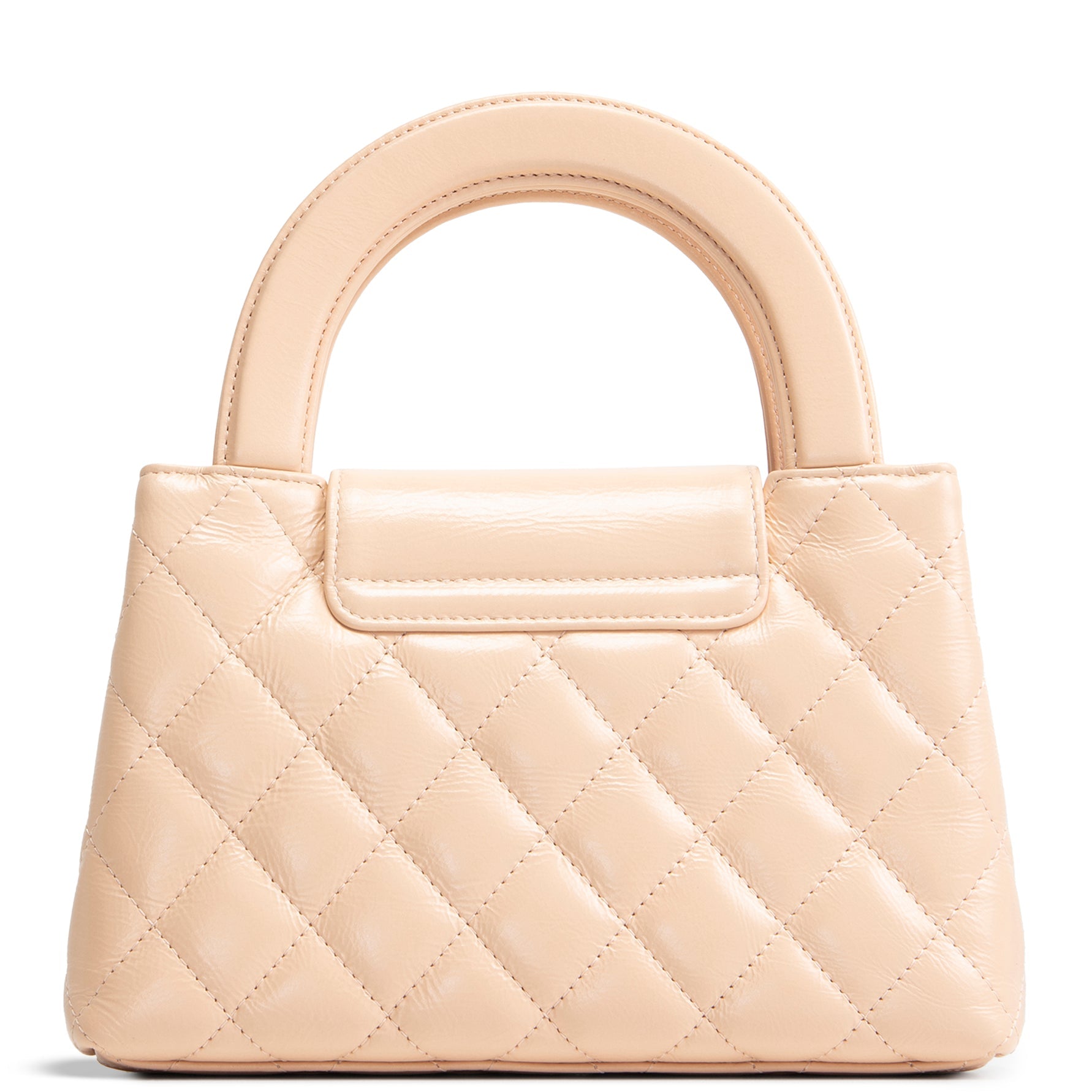CH Shiny Aged Calfskin Nano Kelly Shopper