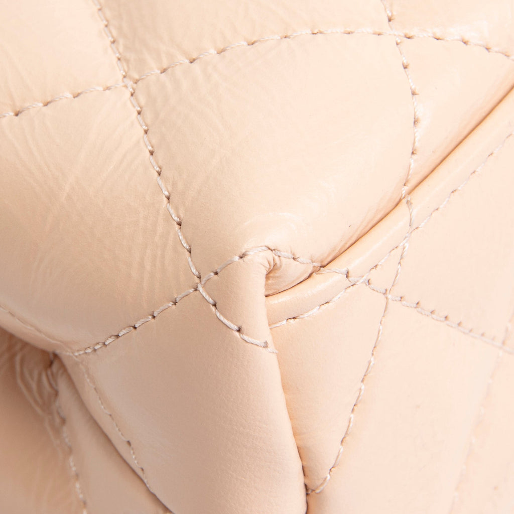 CH Shiny Aged Calfskin Nano Kelly Shopper