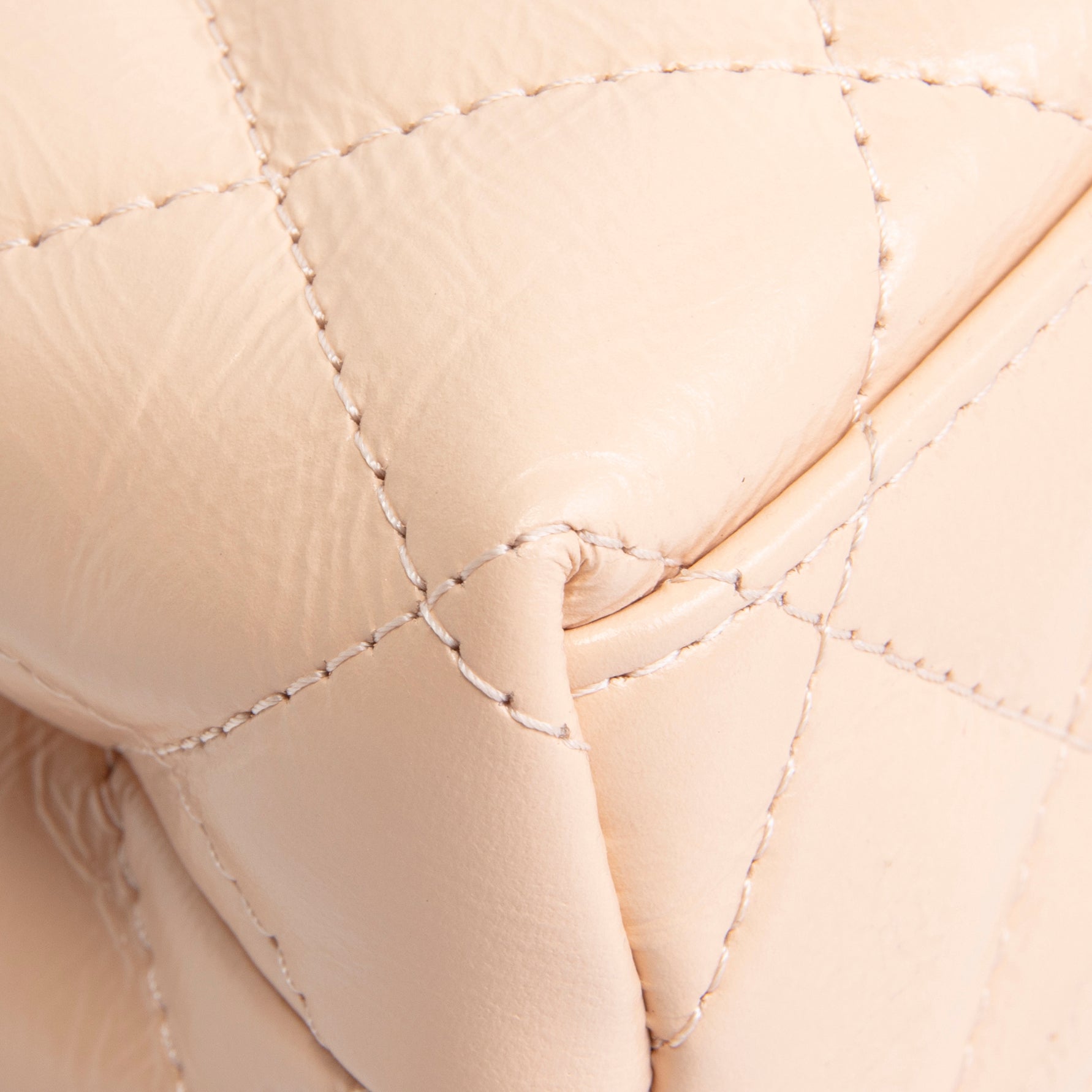CH Shiny Aged Calfskin Nano Kelly Shopper