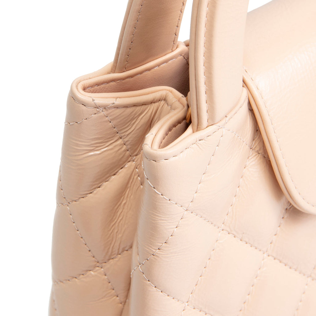 CH Shiny Aged Calfskin Nano Kelly Shopper