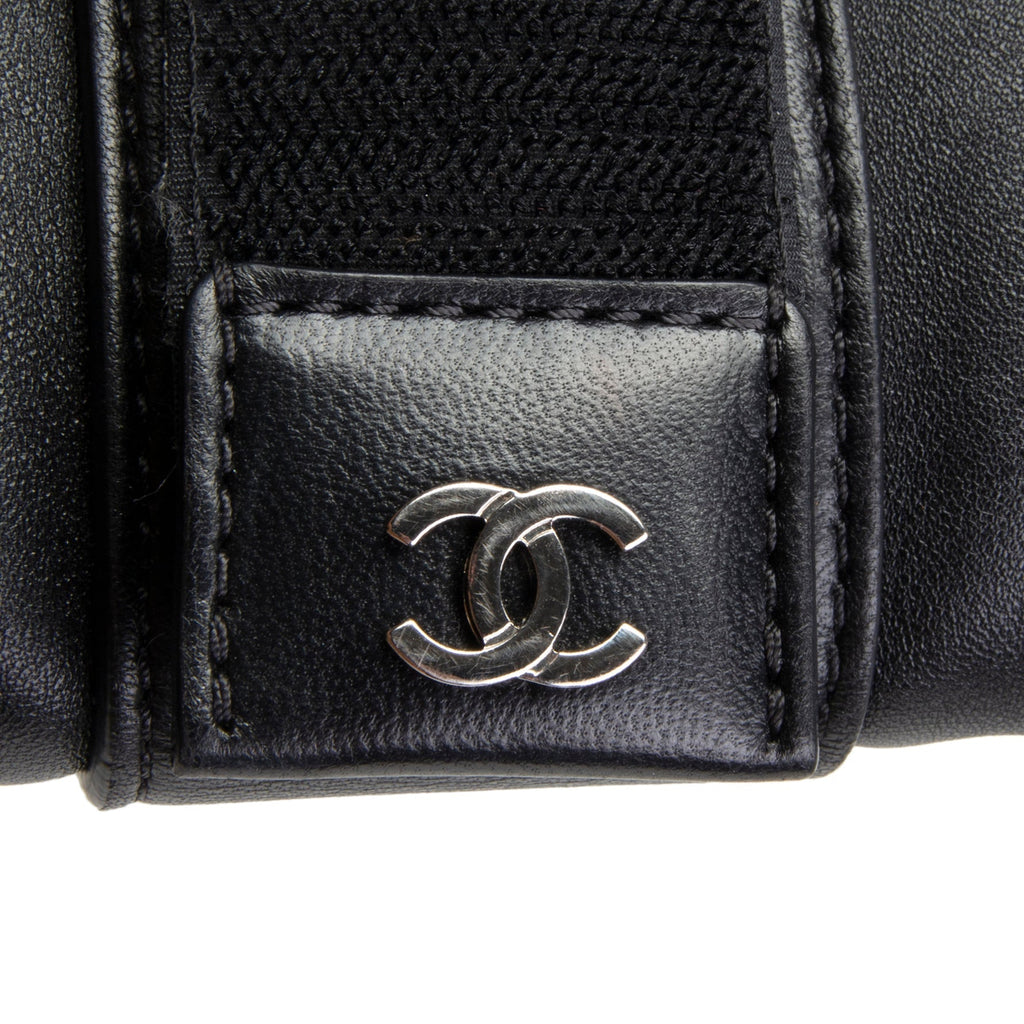 CH Grip Clutch Black Calfskin