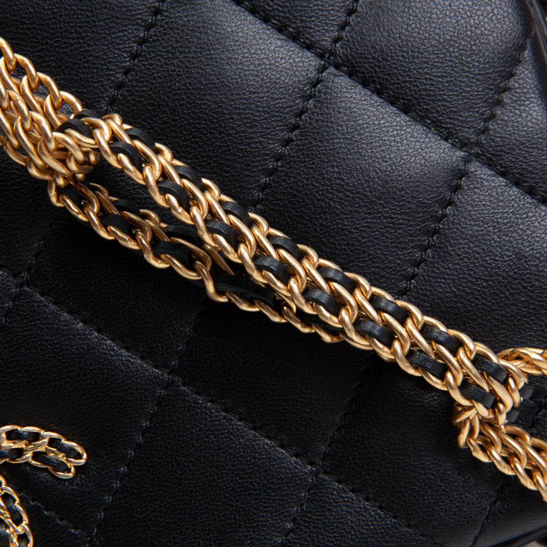 CH On And On Flap Bag - Black