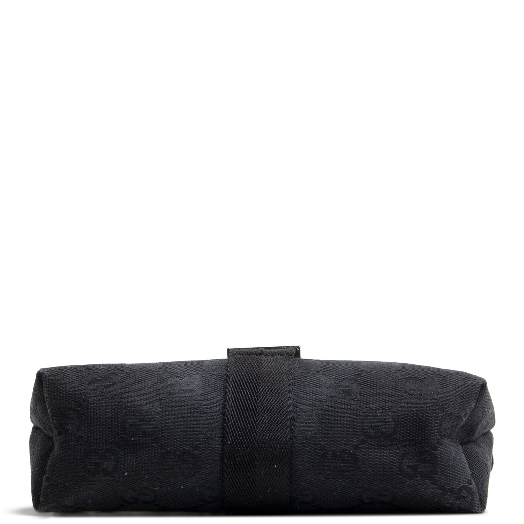 GU GG Canvas Waist Bag - Black OUTLET FINAL SALE
