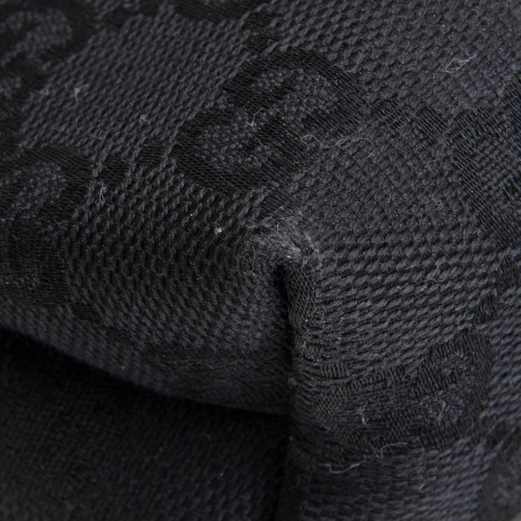 GU GG Canvas Waist Bag - Black OUTLET FINAL SALE