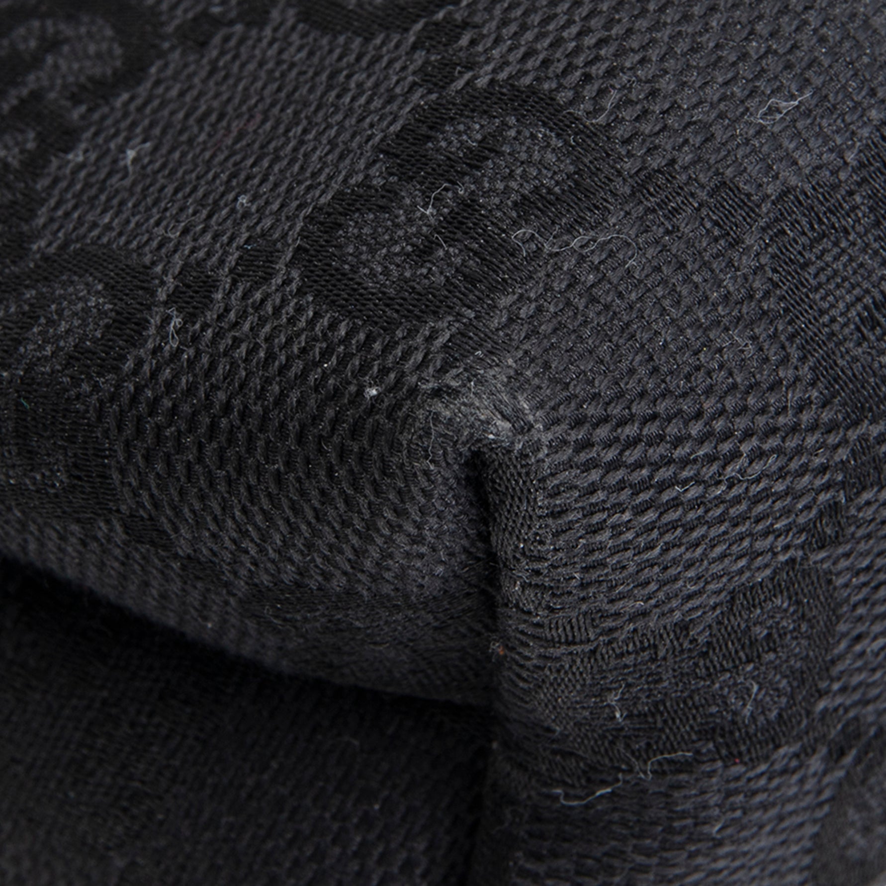 GU GG Canvas Waist Bag - Black OUTLET FINAL SALE