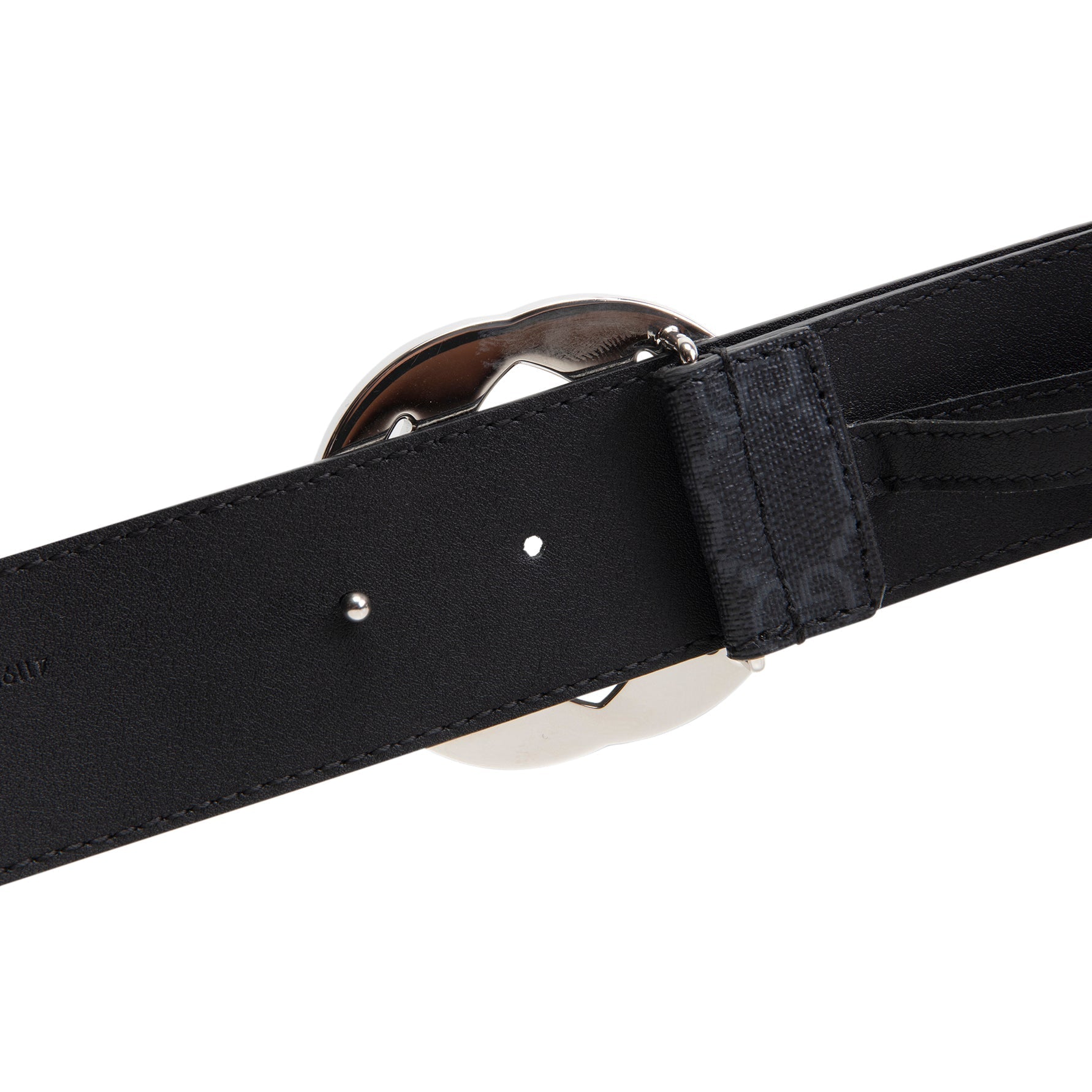 GU GG Supreme Interlocking G Belt - Black