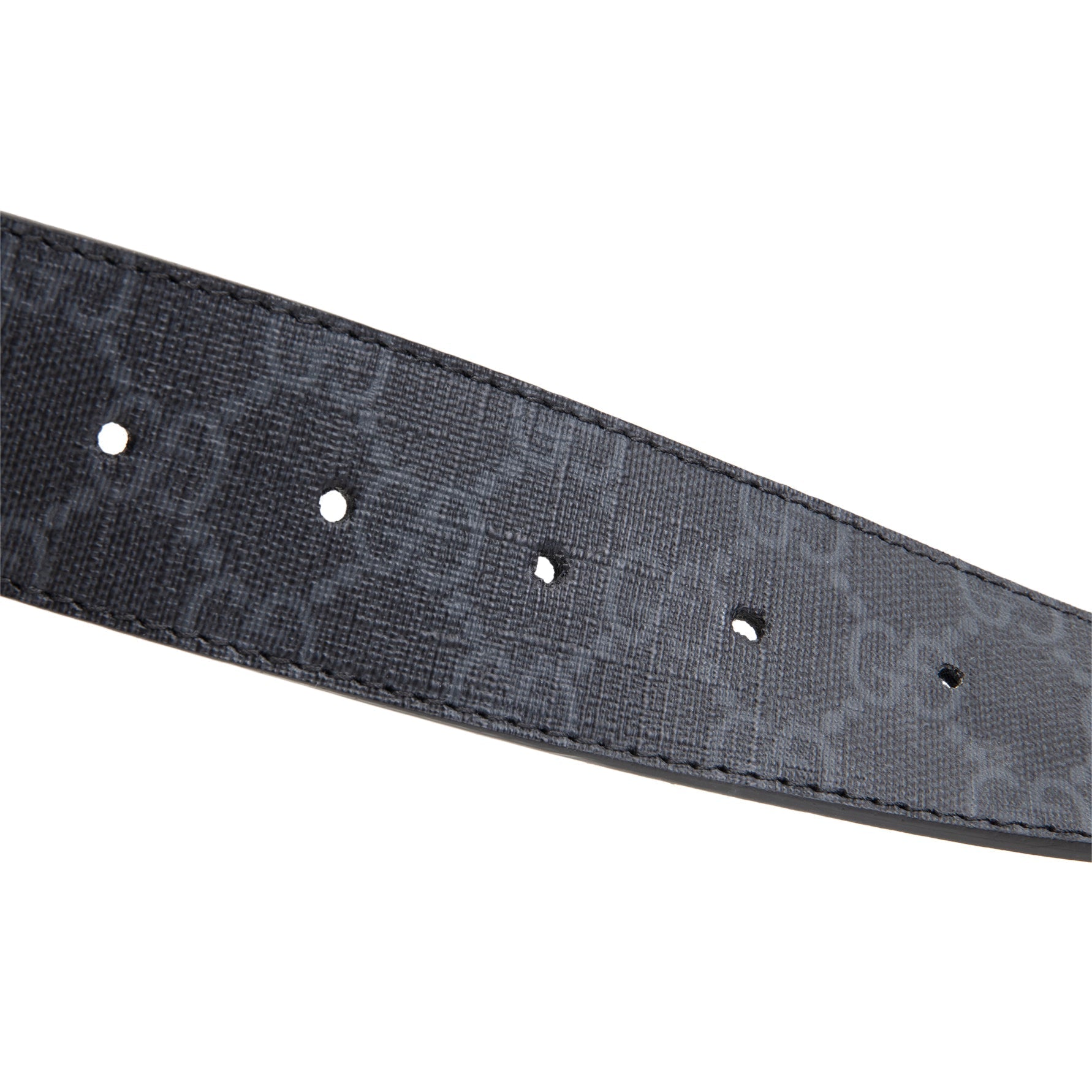 GU GG Supreme Interlocking G Belt - Black