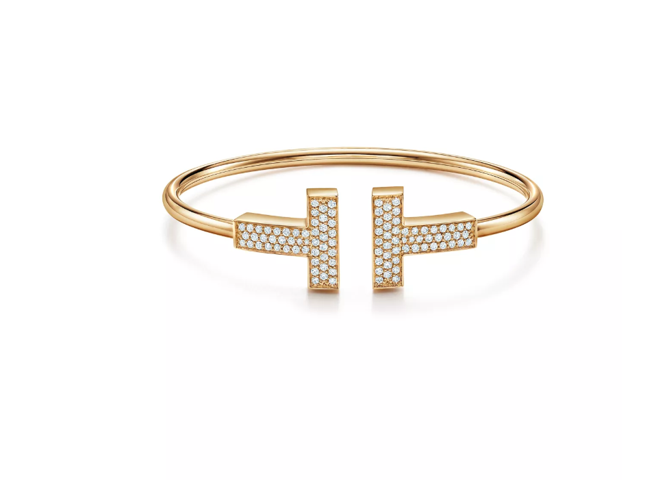 Gold T Bracelet