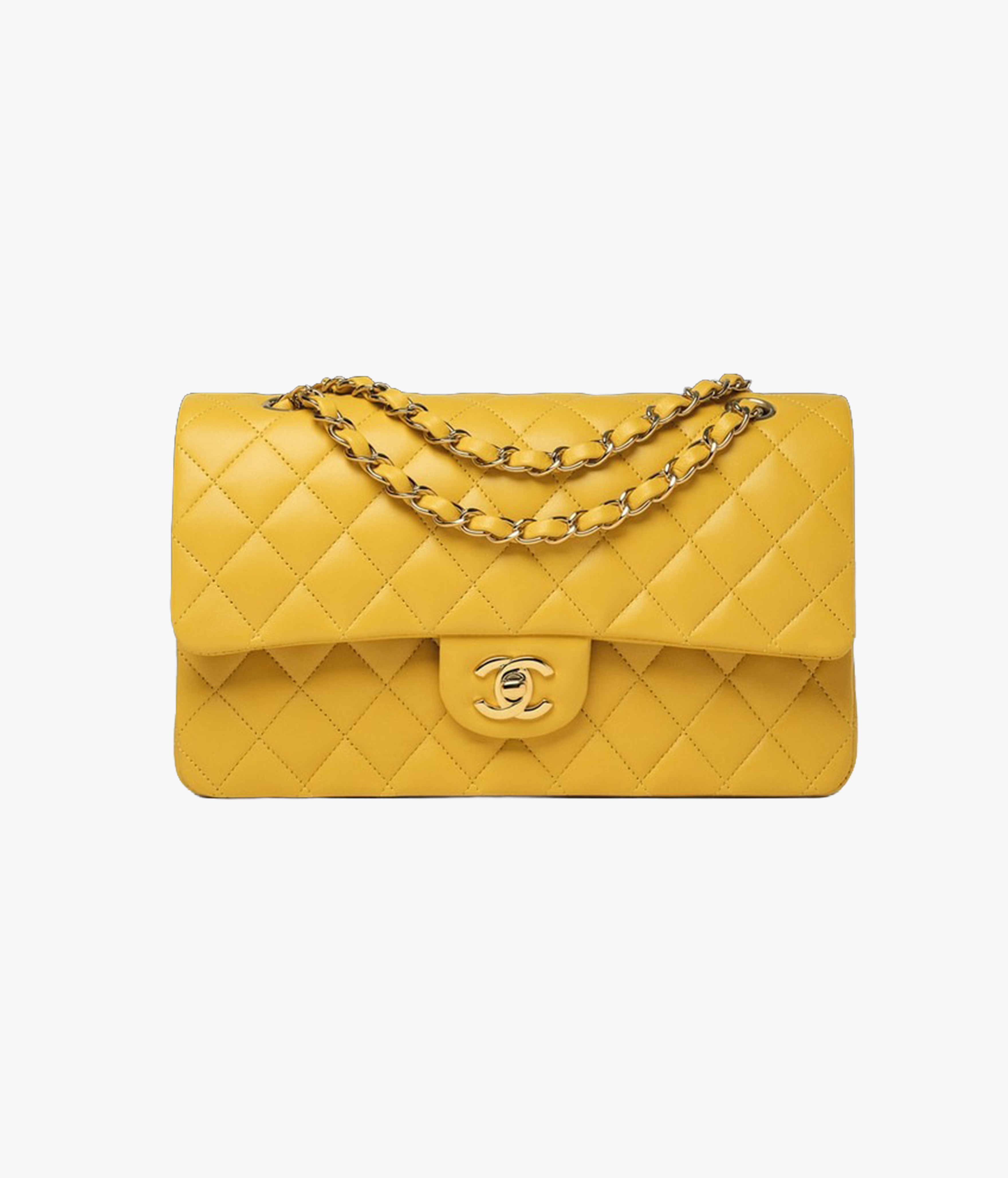 Classic 11.12 Handbag Lambskin Yellow