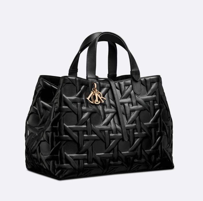 DIOR Toujours TOTE bag Large - full calfskin 28.5