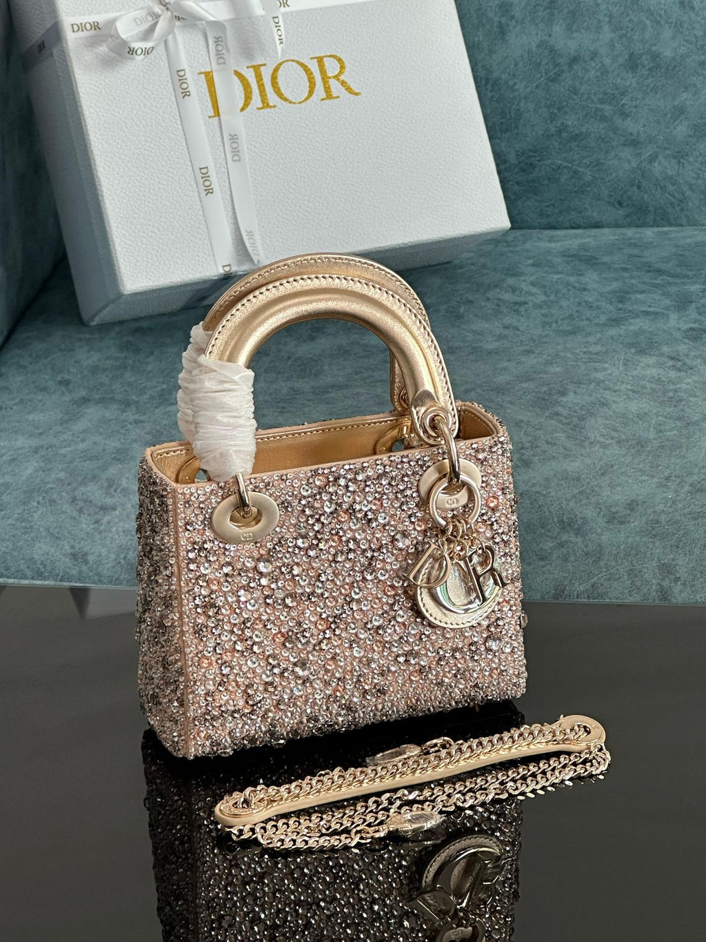 Crystal Elegance Mini Tote