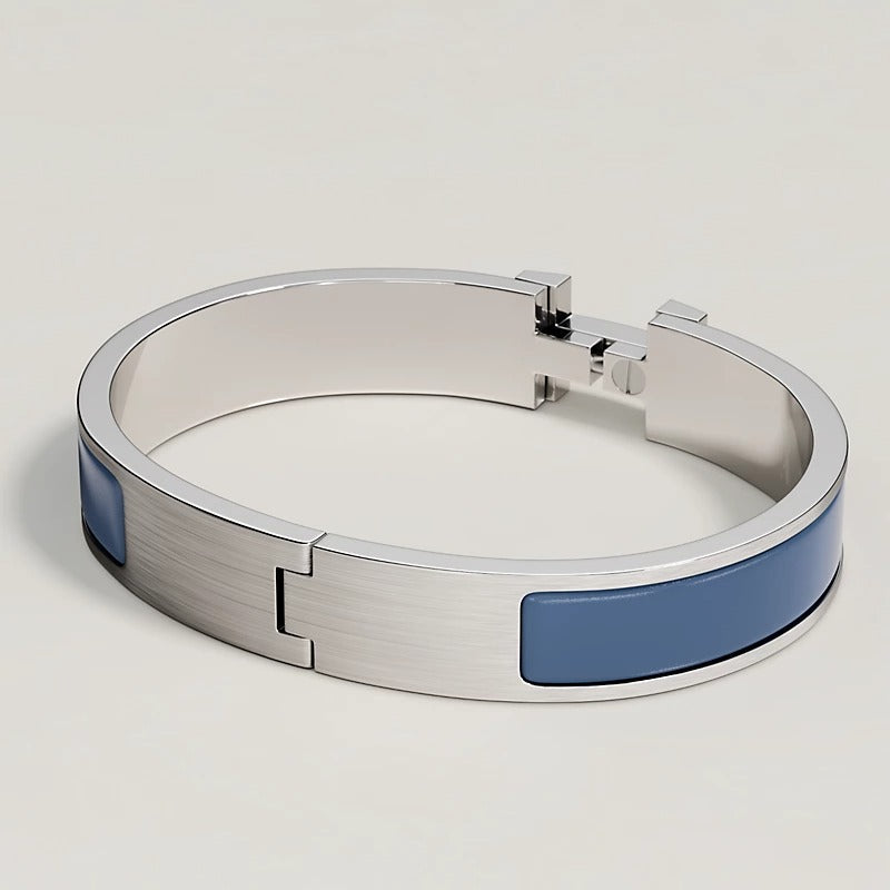 Pulseira Clic HH bleu tempête mat