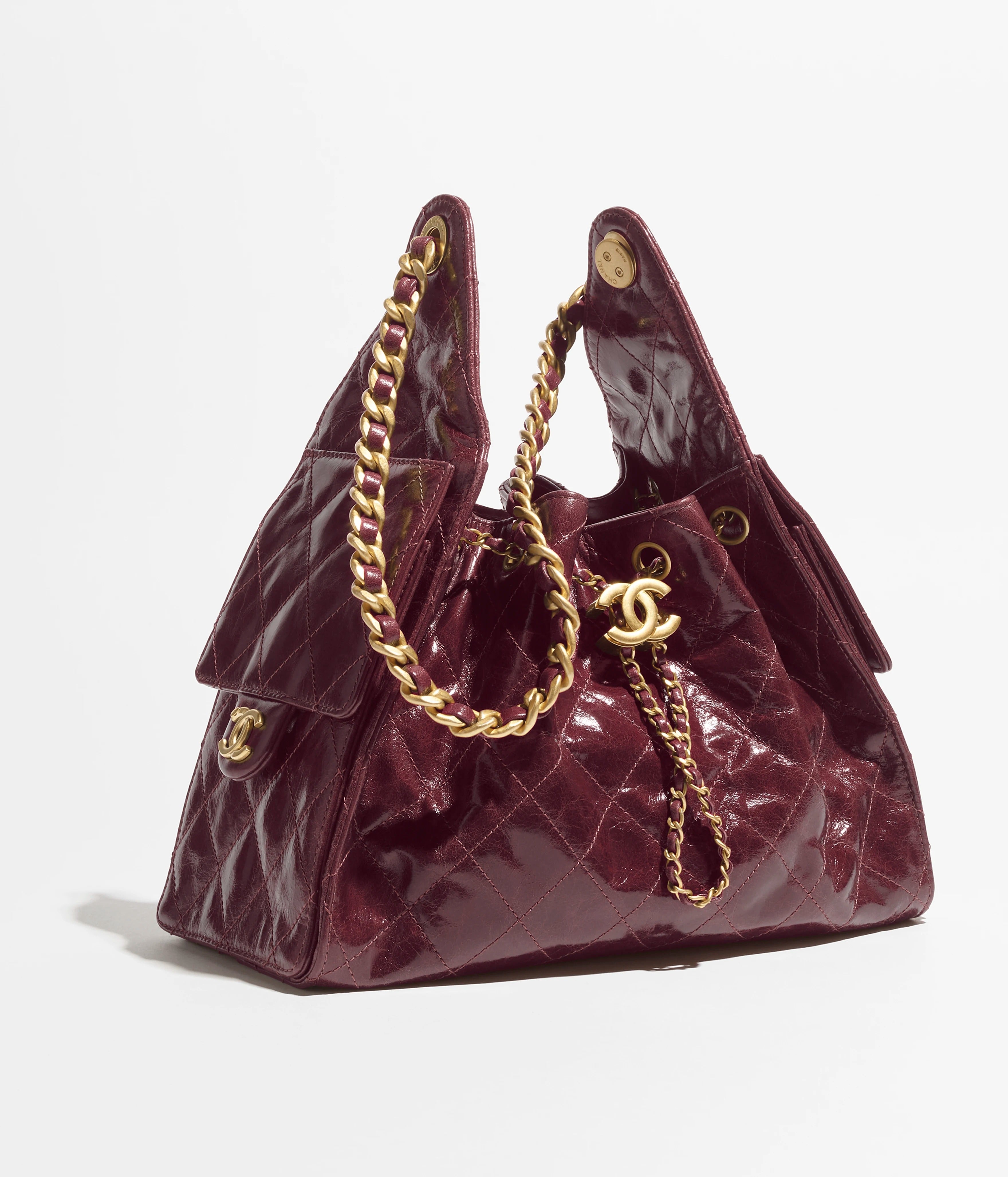 CH 25 Small Handbag Burgundy