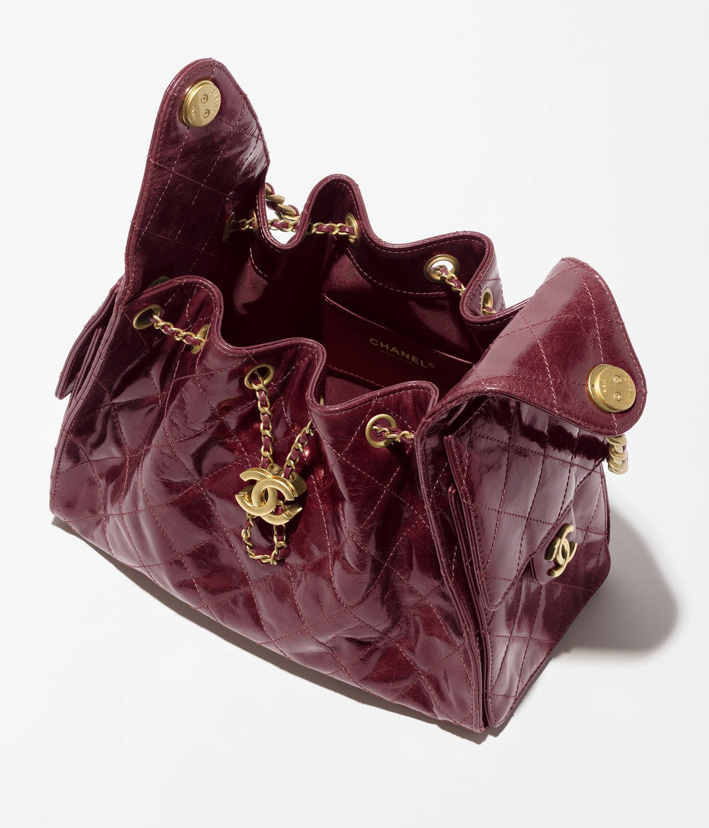 CH 25 Small Handbag Burgundy