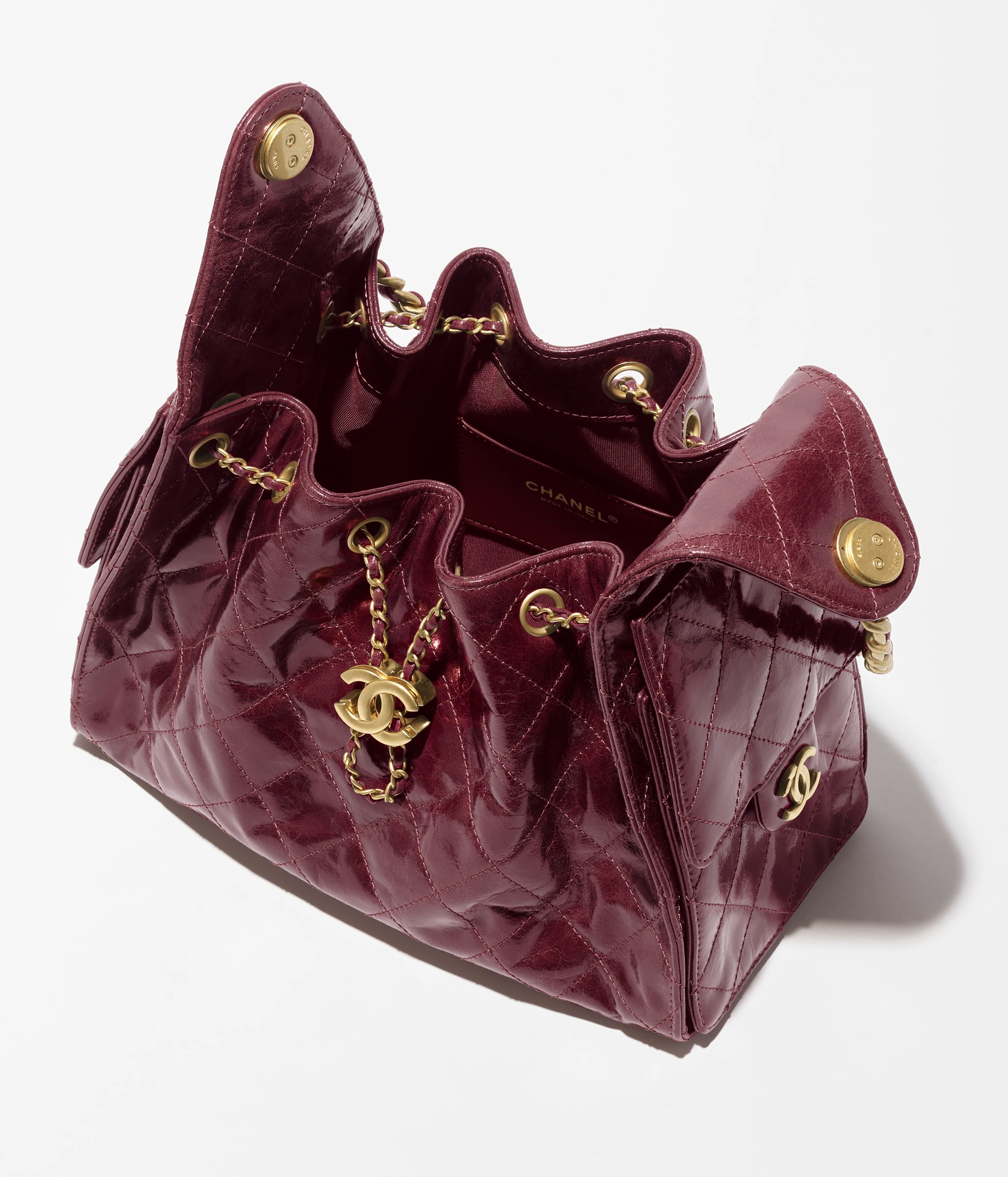 CH 25 Small Handbag Burgundy