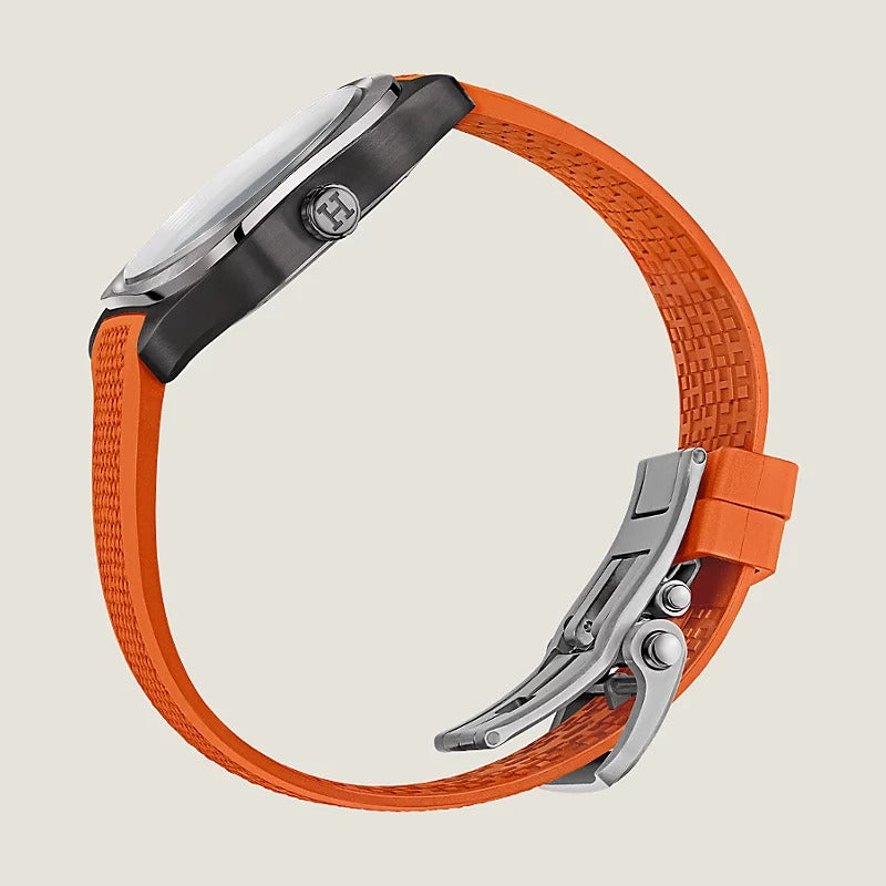 H08 42mm watch orangem