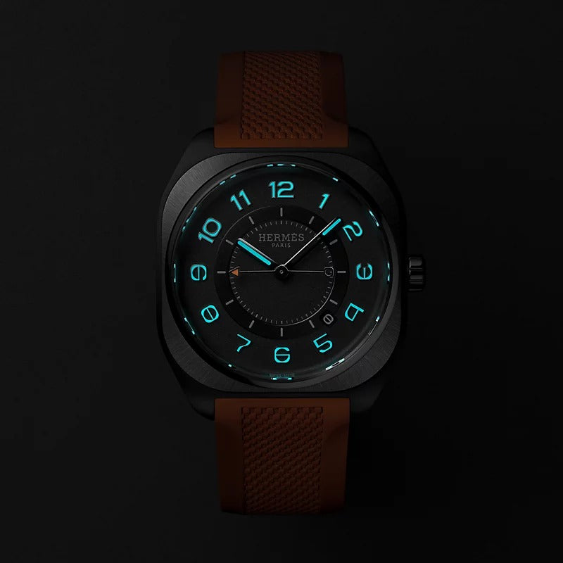 H08 42mm watch orangem