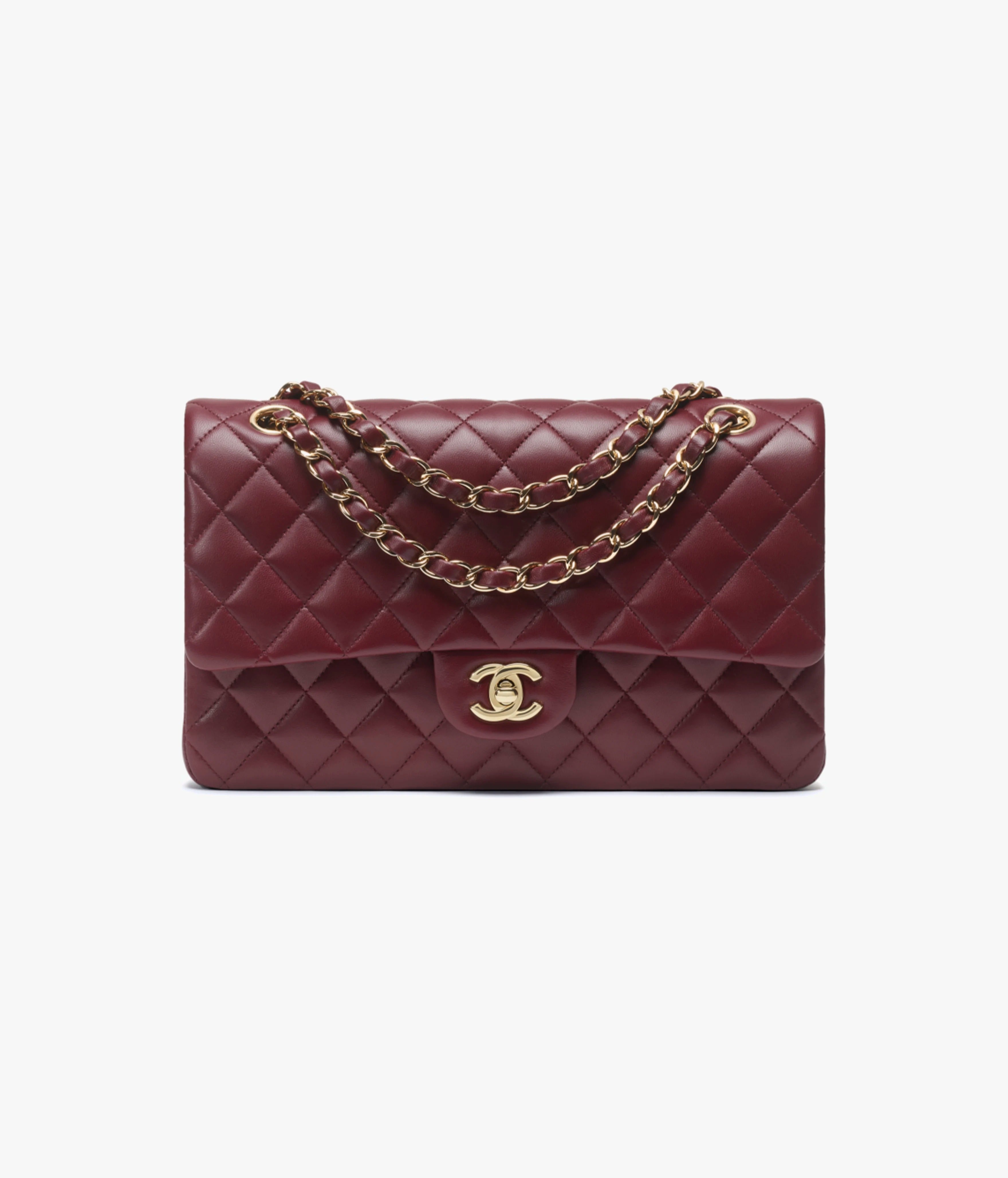 Classic 11.12 Handbag Lambskin Dark Burgundy