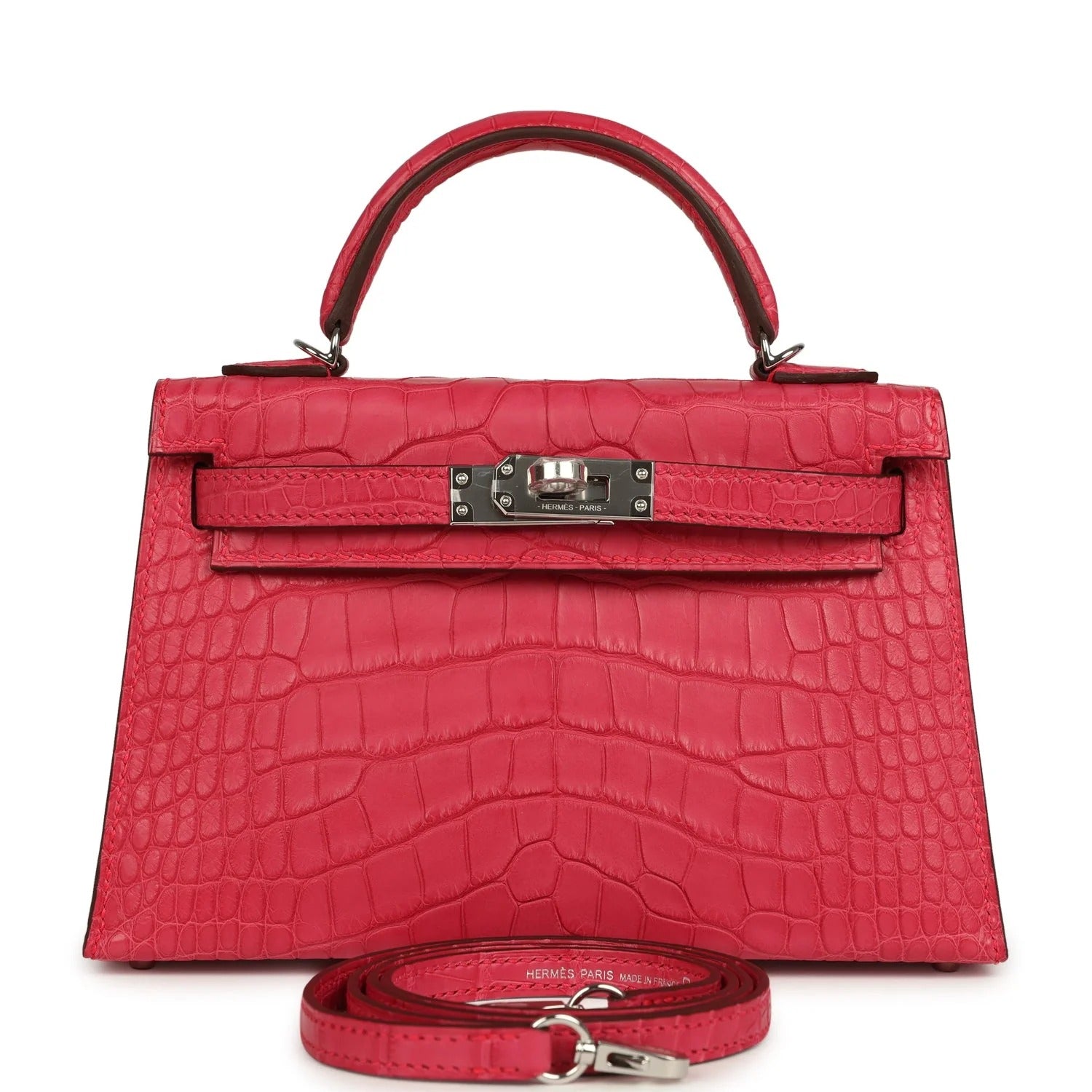 Kelly Sellier 20 Rose Extreme Matte Alligator Palladium Hardwar