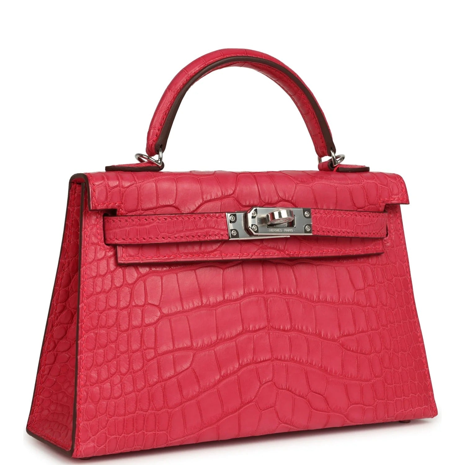 Kelly Sellier 20 Rose Extreme Matte Alligator Palladium Hardwar