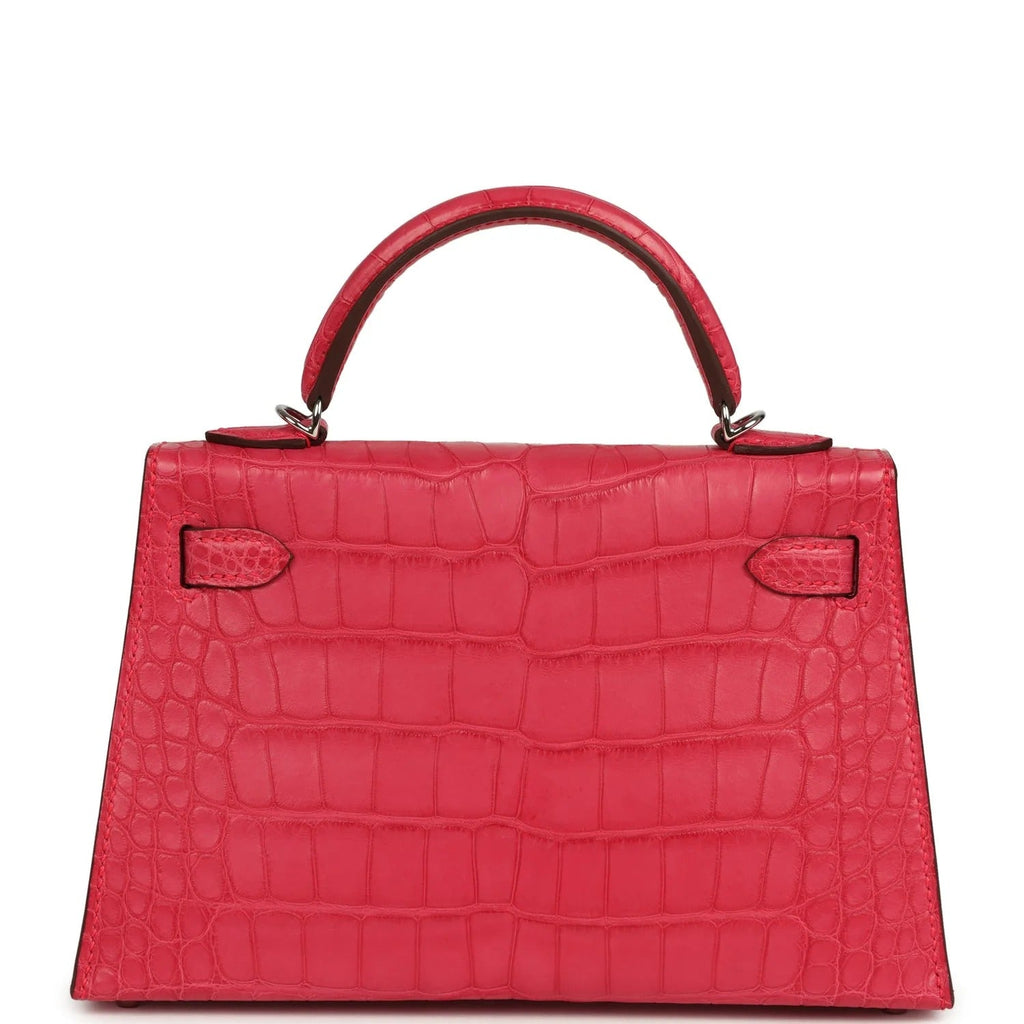 Kelly Sellier 20 Rose Extreme Matte Alligator Palladium Hardwar